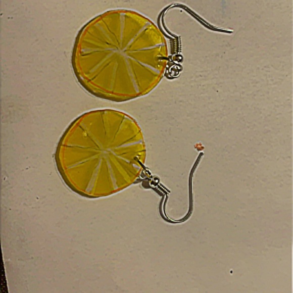 Lemon earrings - Picture 2 of 2